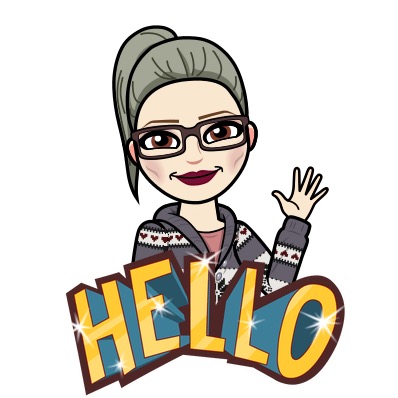 Michele Petick bitmoji Hello